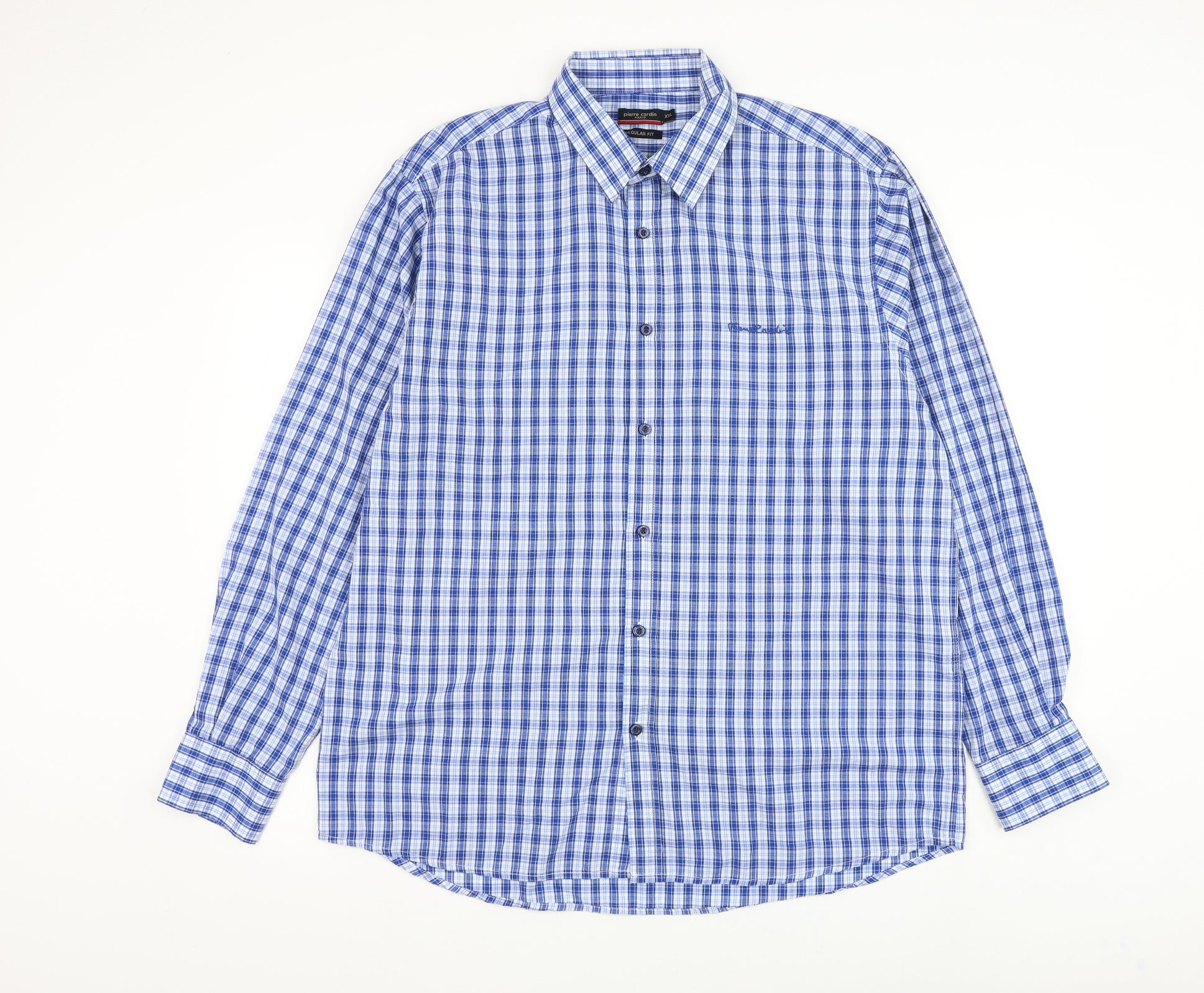 Pierre Cardin Men's Blue Dress Shirts Cheap Sale | website.jkuat.ac.ke