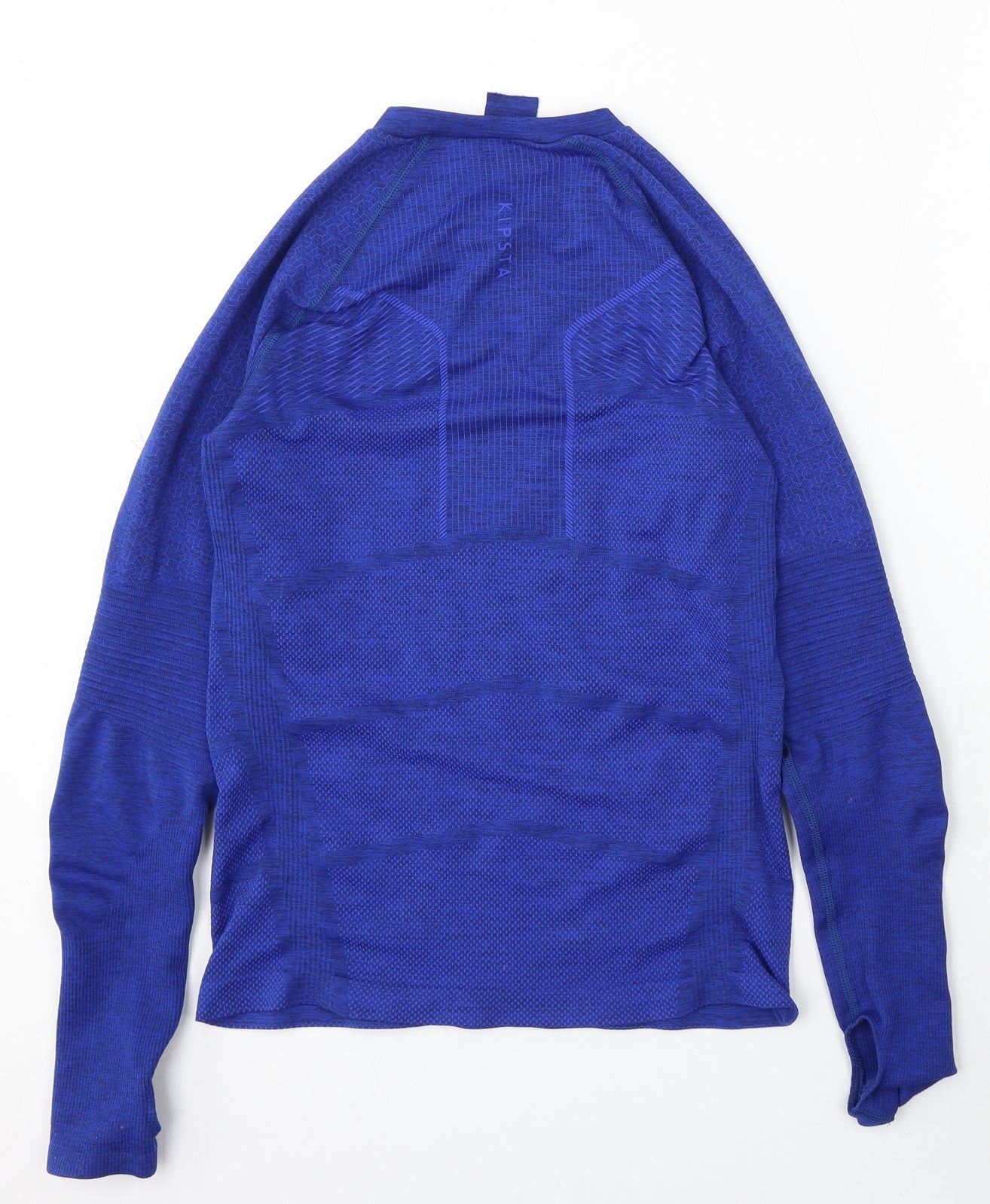 Kipsta Boys Blue Polyester Basic T-Shirt Size 14-15 Years V-Neck