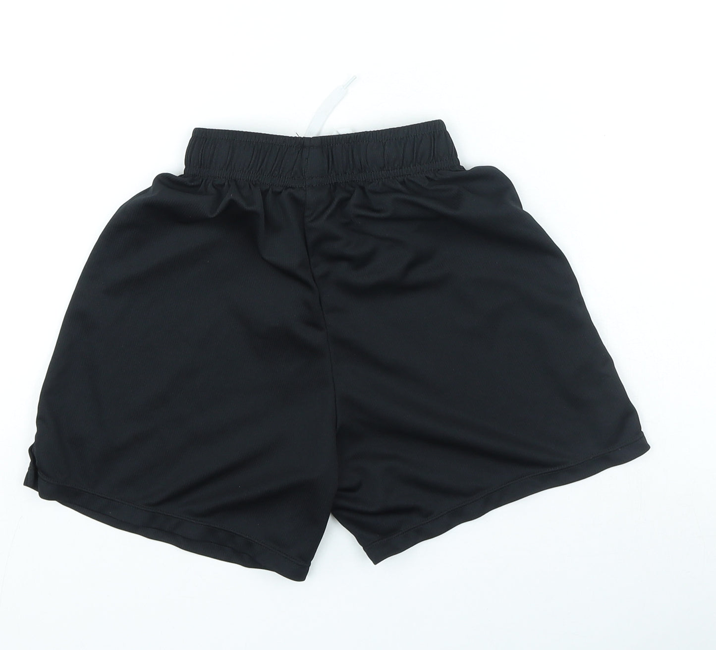 Sondico Boys Black Polyester Sweat Shorts Size 7-8 Years Regular Drawstring