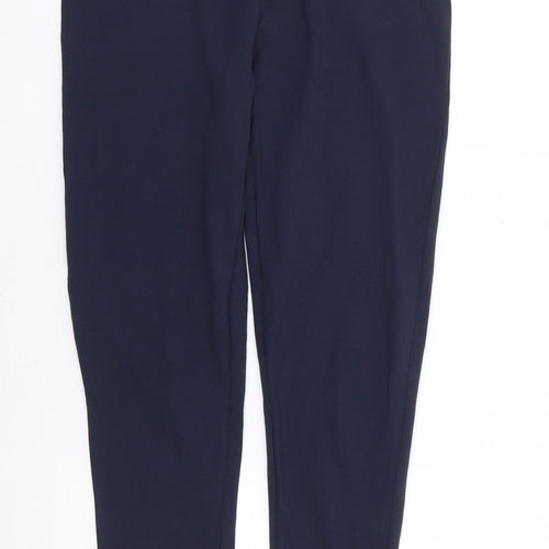 Bonmarche Womens Blue Cotton Capri Leggings Size 10 L26 in