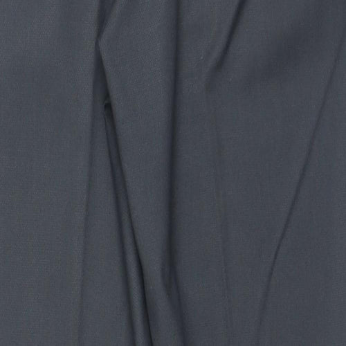 Perry Ellis Mens Grey Polyester Trousers Size 38 in L25 in Regular Zip