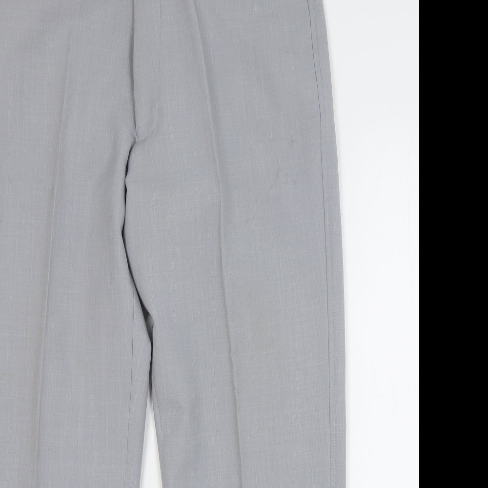 front trousers FERRAGAMO - GenesinlifeShops Chad - spaghetti strap dress -  Grey Wool pleat
