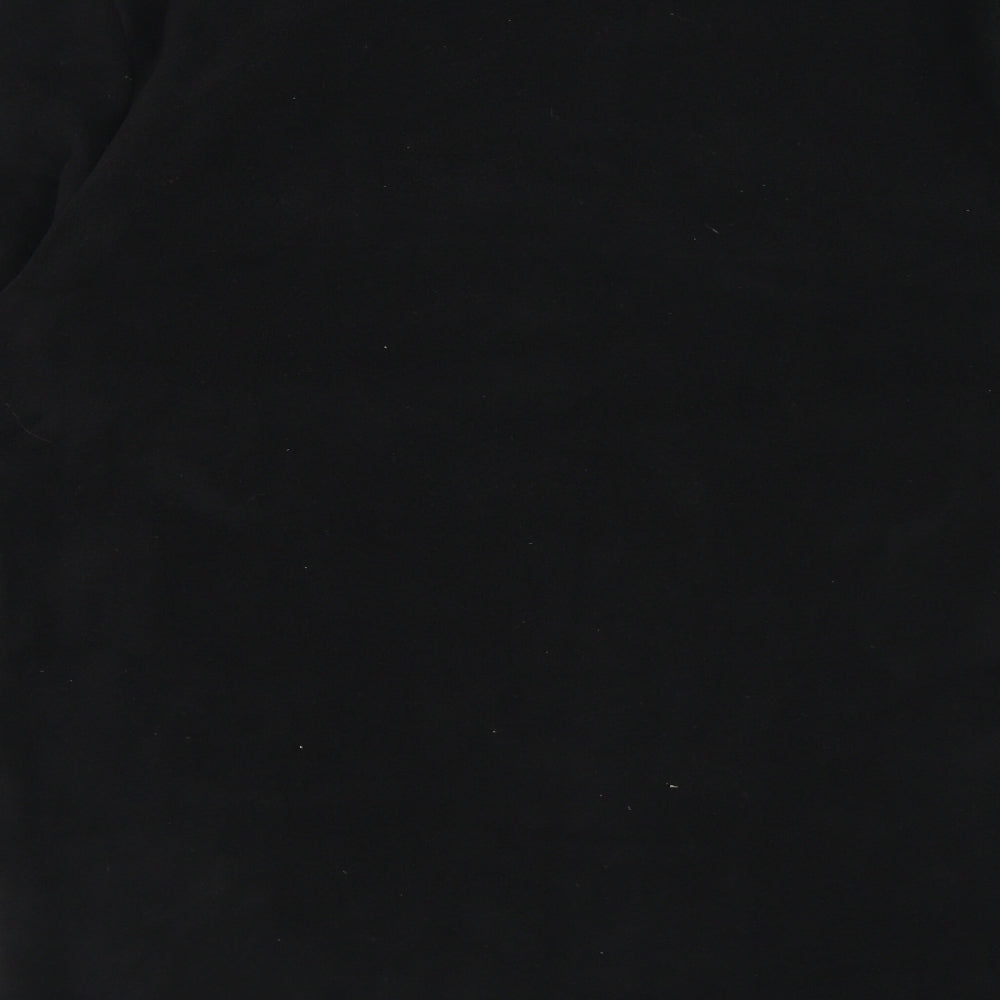 Preworn Mens Black Polyester Pullover Sweatshirt Size M