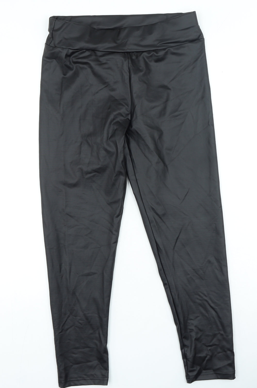 SheIn Womens Black Polyester Jegging Leggings Size L L23 in