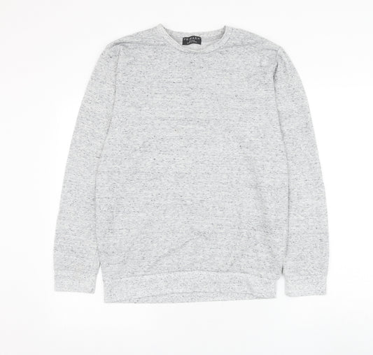 Primark Mens Grey Polyester Pullover Sweatshirt Size M