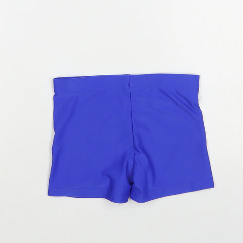 George Boys Blue Polyester Bermuda Shorts Size 5-6 Years Regular - Swim Shorts