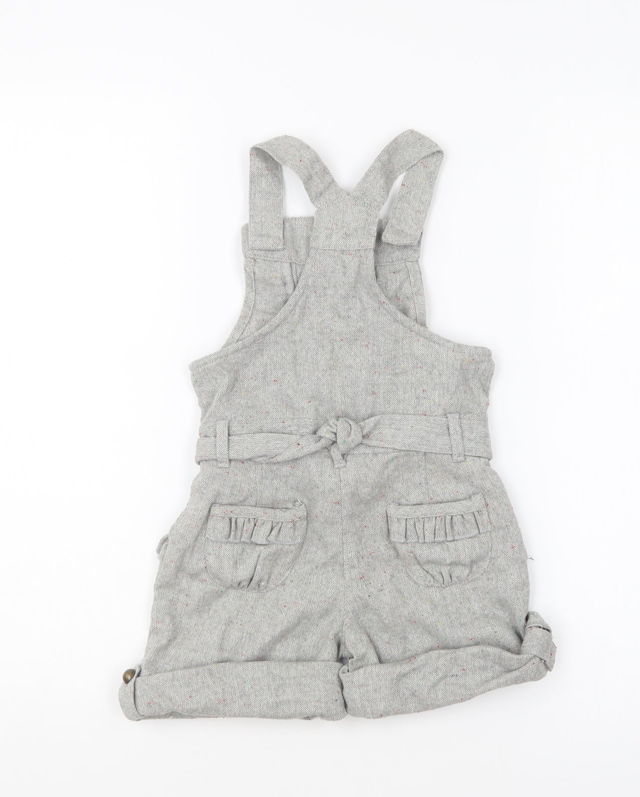 George Girls Grey Polyester Playsuit One-Piece Size 3-4 Years Button