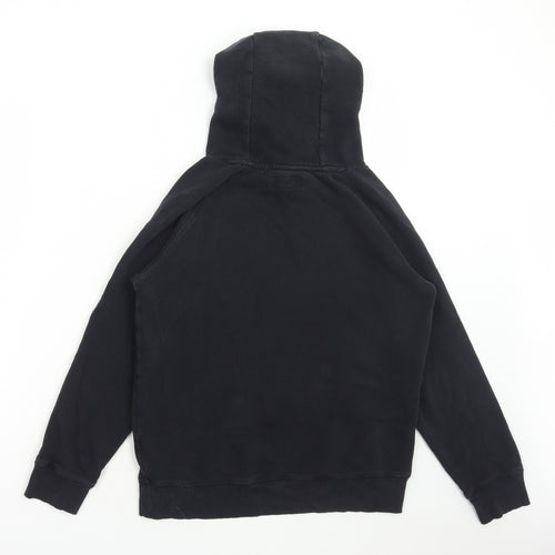 NEXT Boys Black Cotton Pullover Hoodie Size 12 Years Pullover