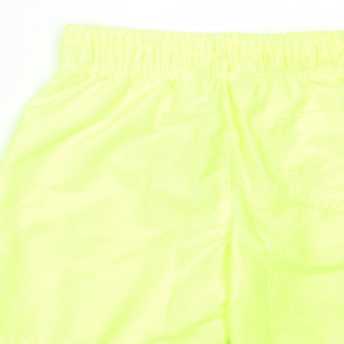 Primark Boys Yellow Polyester Sweat Shorts Size 9-10 Years Regular Drawstring - California
