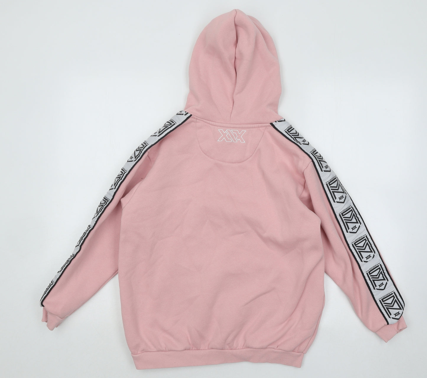 Sidemen Girls Pink Cotton Pullover Hoodie Size 11-12 Years Pullover