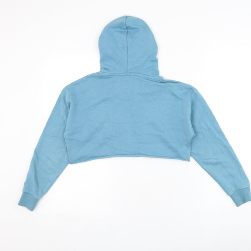 Matalan Girls Blue Cotton Pullover Hoodie Size 10 Years Pullover - Montana National Park