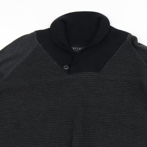 F&F Mens Grey Cotton Pullover Sweatshirt Size XL