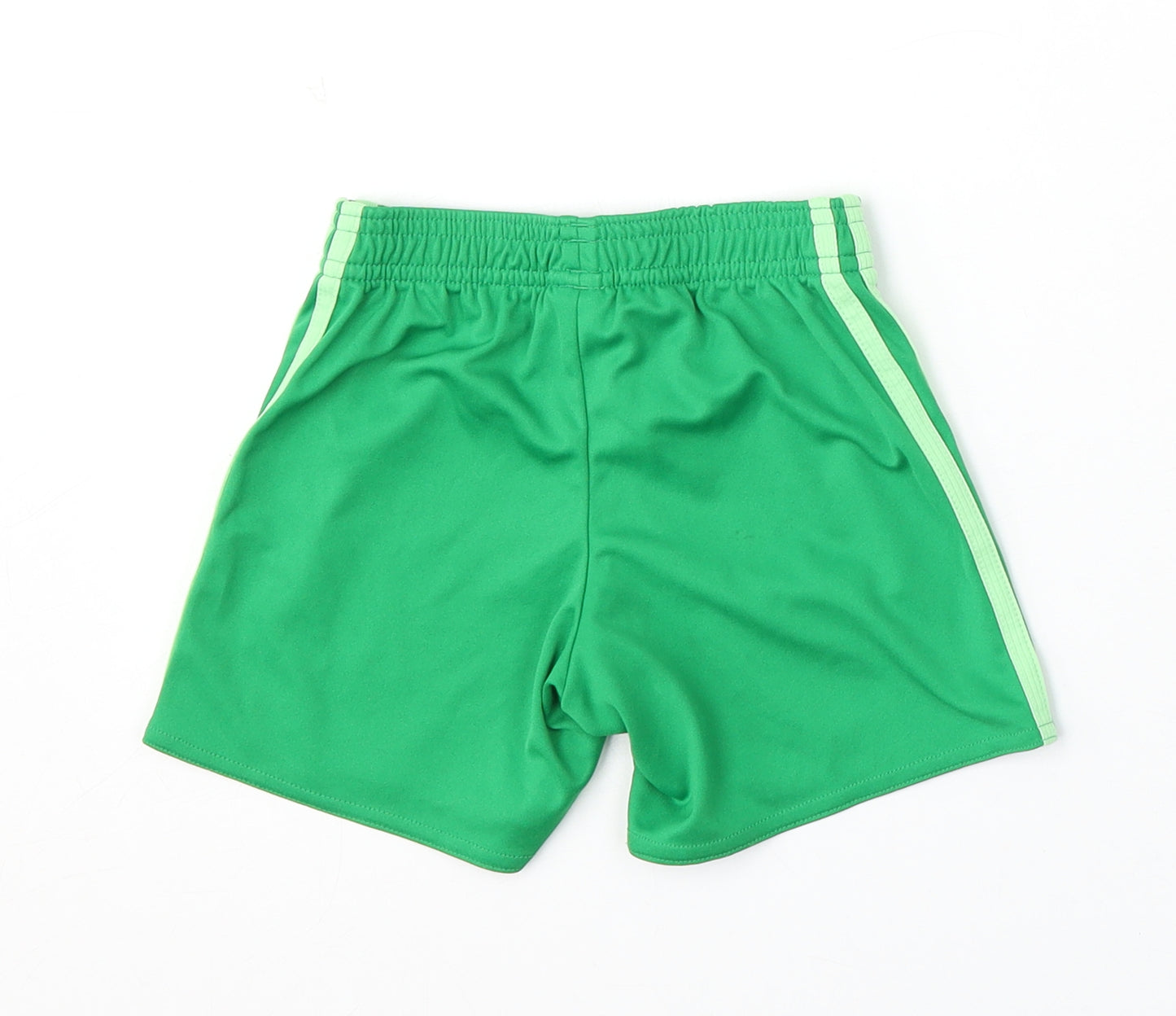 adidas Boys Green Polyester Sweat Shorts Size 3-4 Years Regular - Celtic Football Club