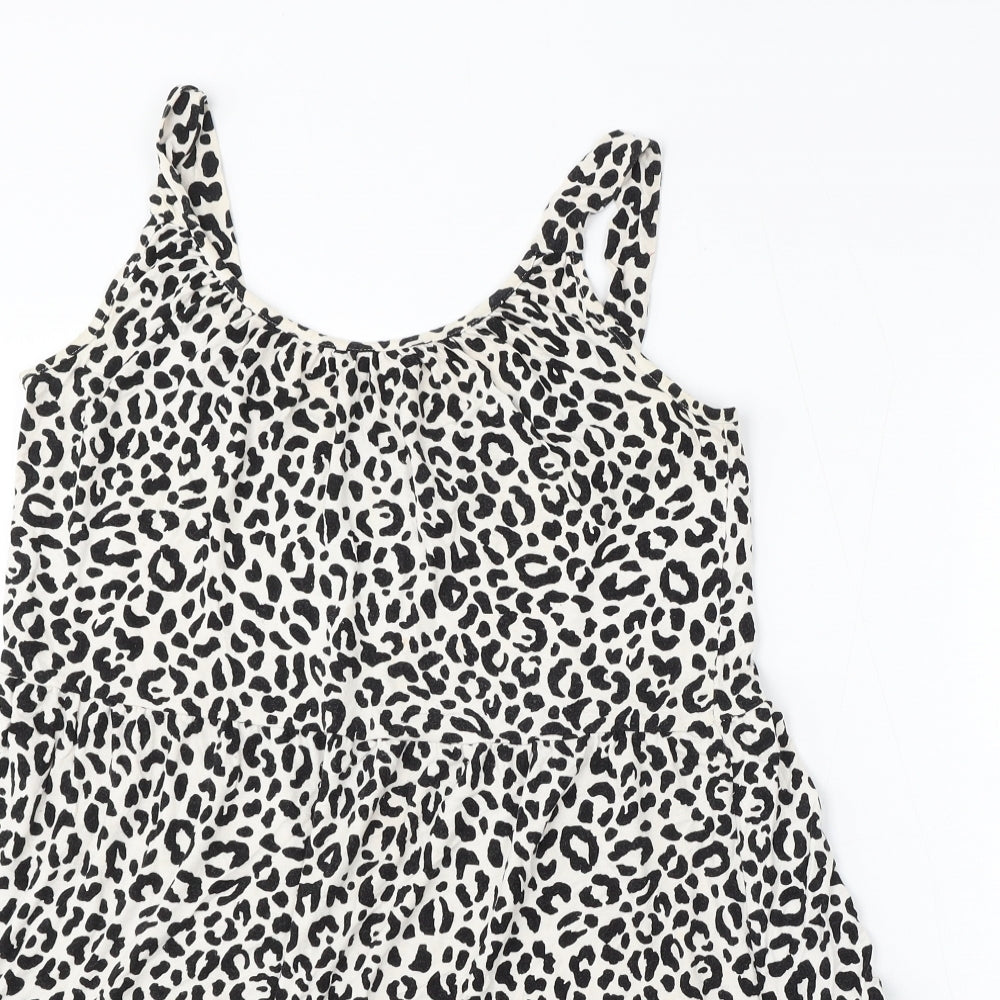 F&F Womens Multicoloured Animal Print Polyester Skater Dress Size 12 H –  Preworn Ltd