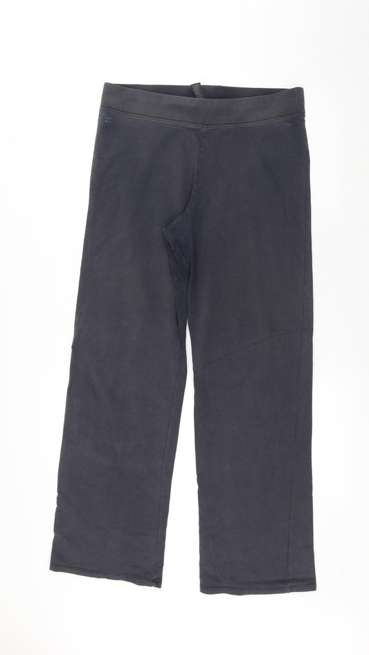 Dunnes Stores Womens Blue Cotton Jogger Leggings Size M L30 in Regular