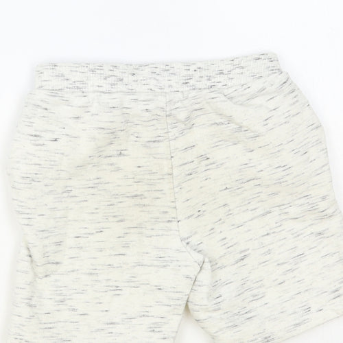 Matalan Boys Grey Cotton Sweat Shorts Size 3-4 Years Regular Drawstring