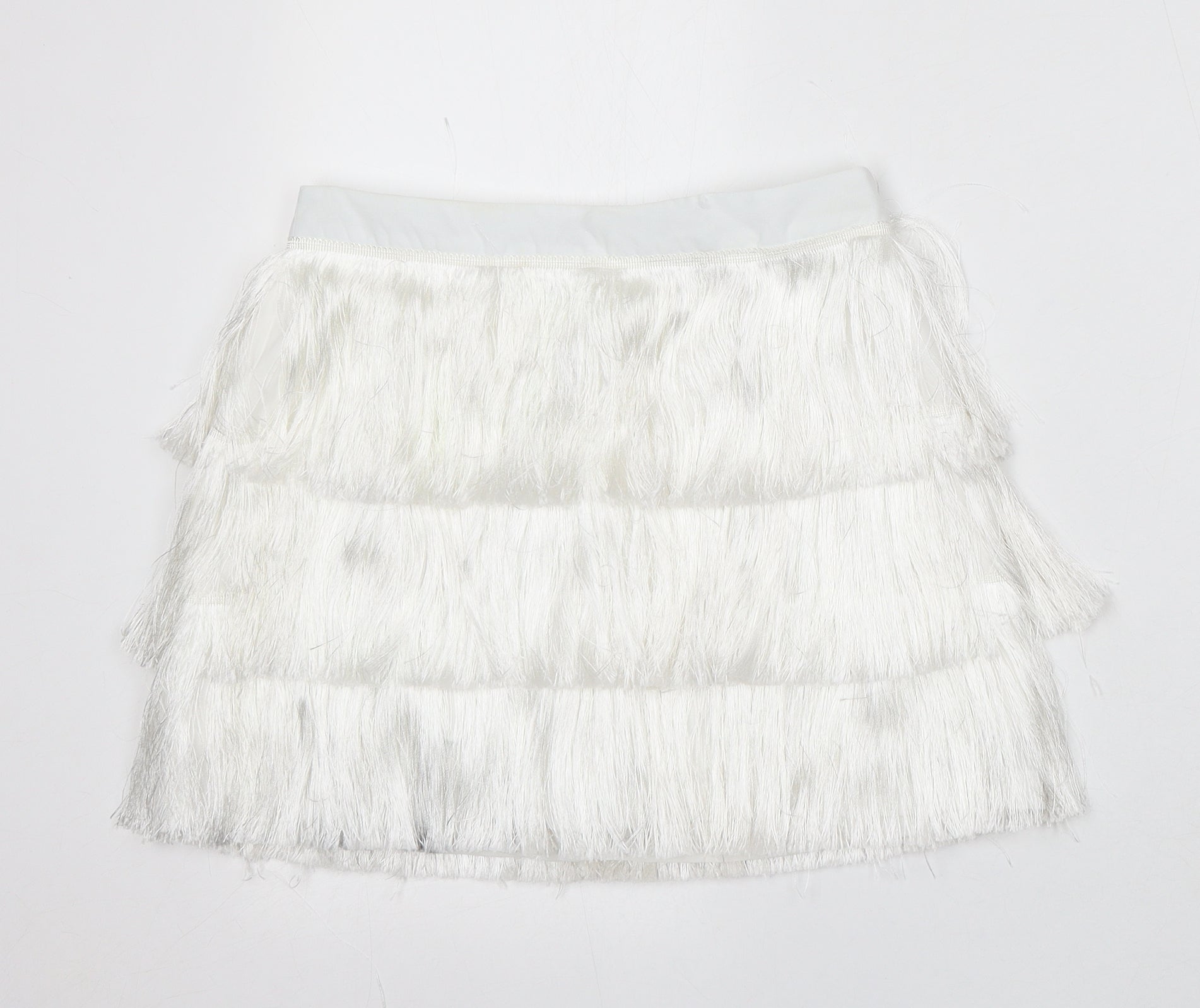 White polyester skater clearance skirt