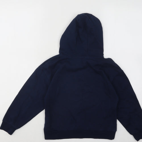 Primark Girls Blue Cotton Pullover Hoodie Size 7-8 Years Pullover - Always Sparkle and Be Yourself