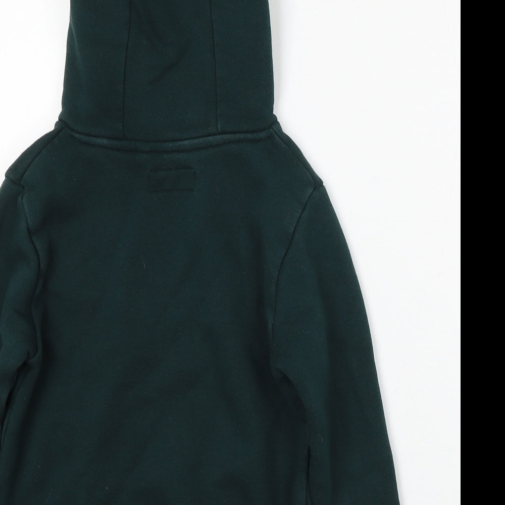NEXT Boys Green Cotton Pullover Hoodie Size 6 Years - Stay Connected