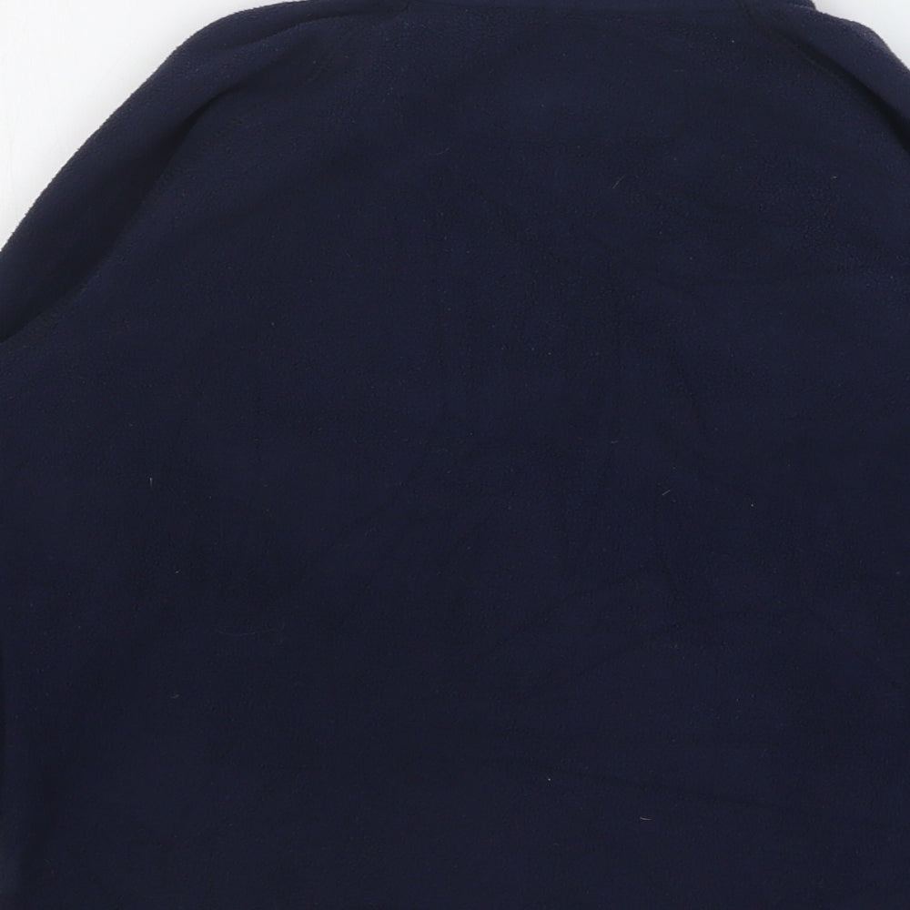 Regatta Boys Blue Polyester Full Zip Sweatshirt Size 7-8 Years Zip
