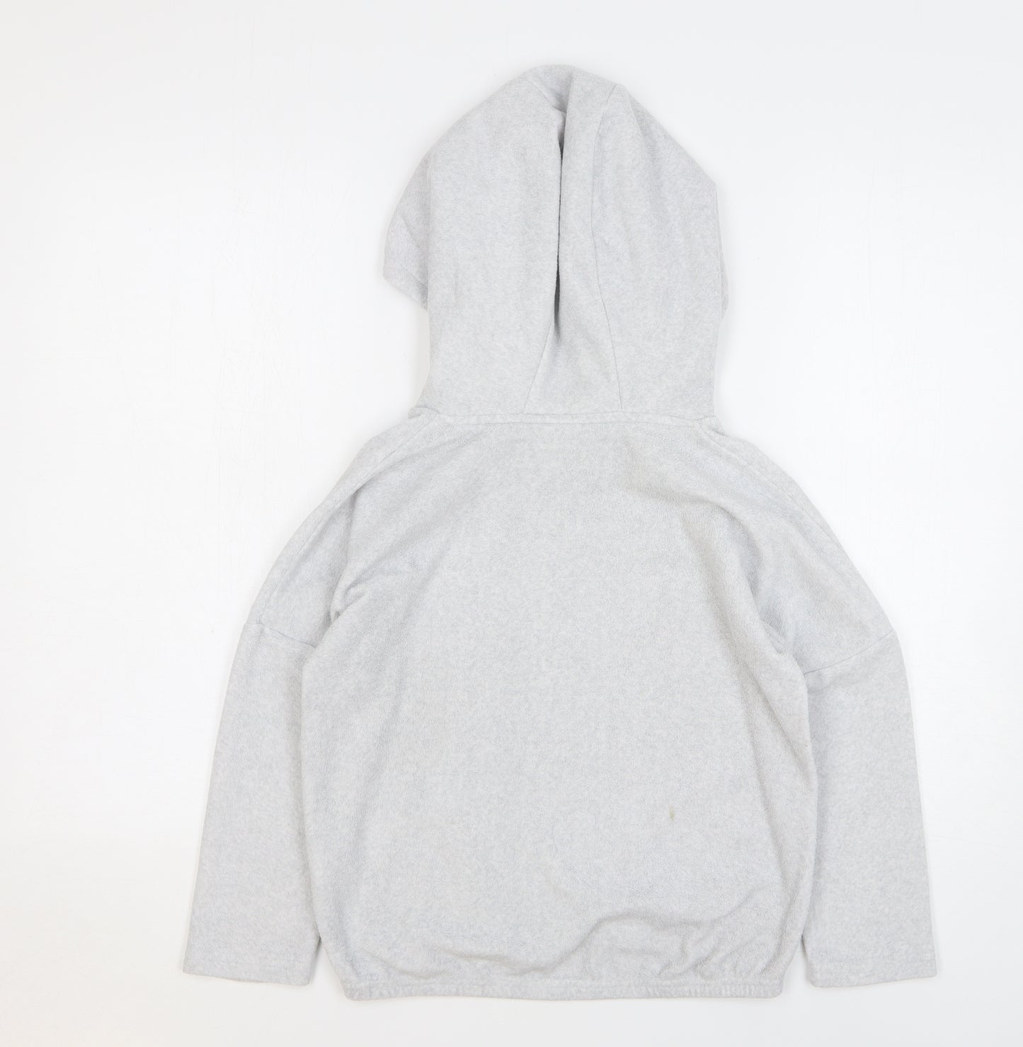NEXT Girls Grey Polyester Pullover Hoodie Size 9 Years Pullover