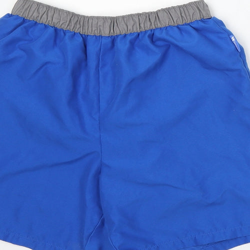 Trespass Boys Blue Polyester Sweat Shorts Size 11-12 Years Regular