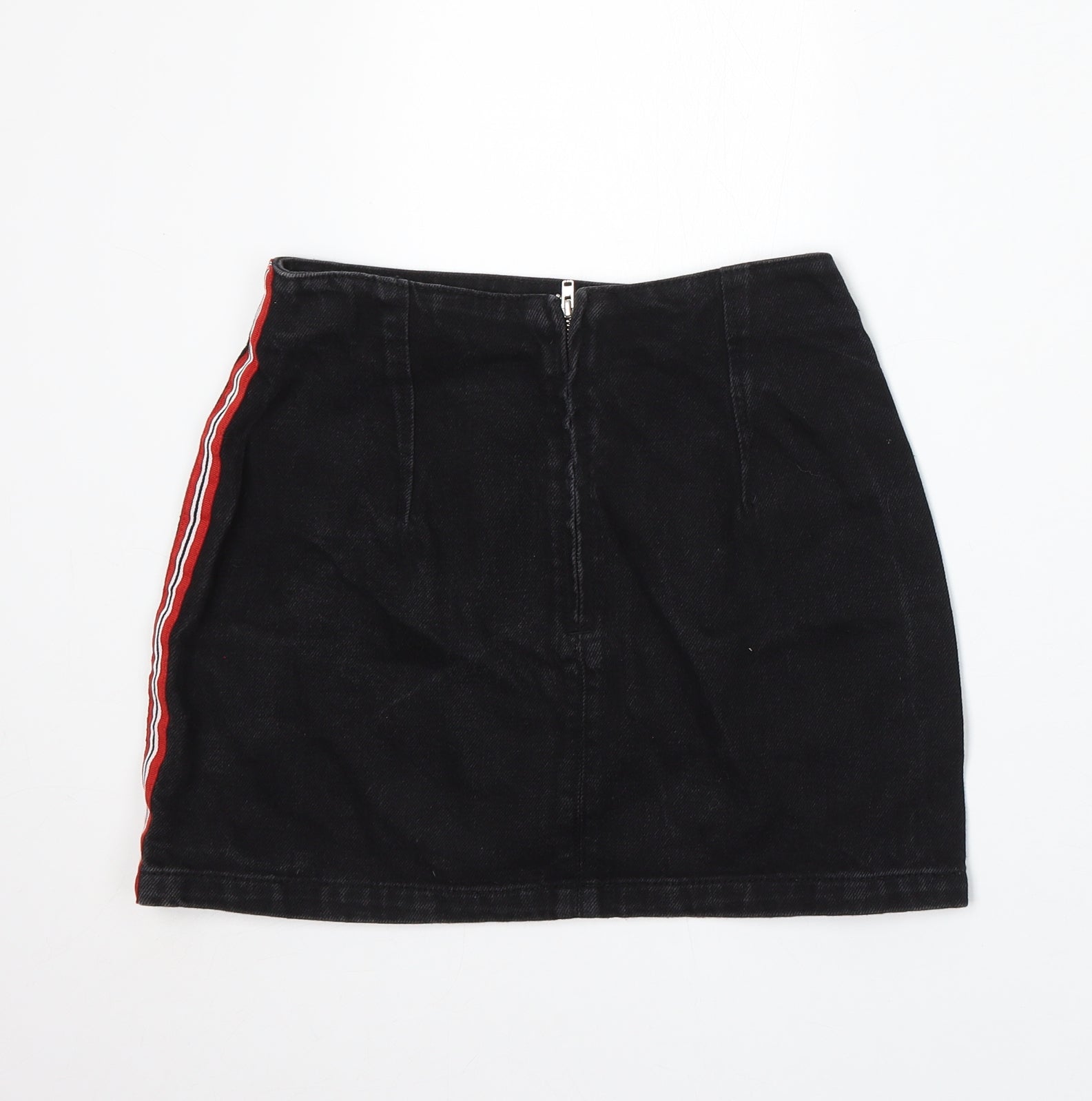 Black a line skirt topshop sale