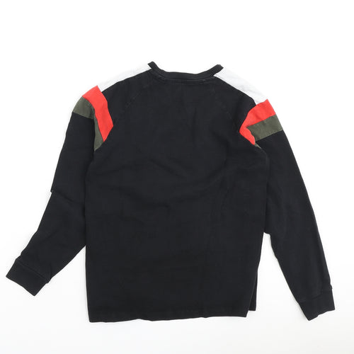 NEXT Boys Black Cotton Pullover Sweatshirt Size 12 Years