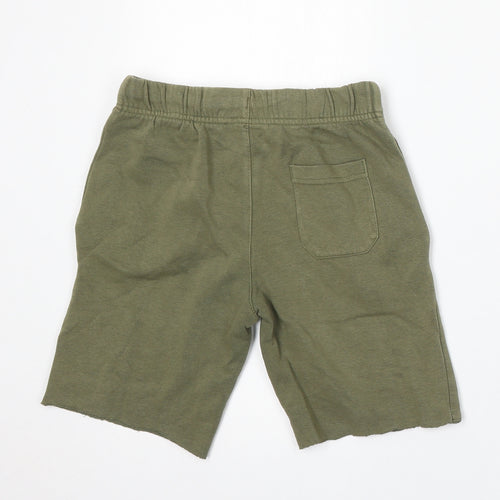 George Boys Grey Cotton Sweat Shorts Size 7-8 Years Regular Drawstring - NYC