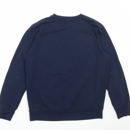 New Look Mens Blue Cotton Pullover Sweatshirt Size M - Los Angeles