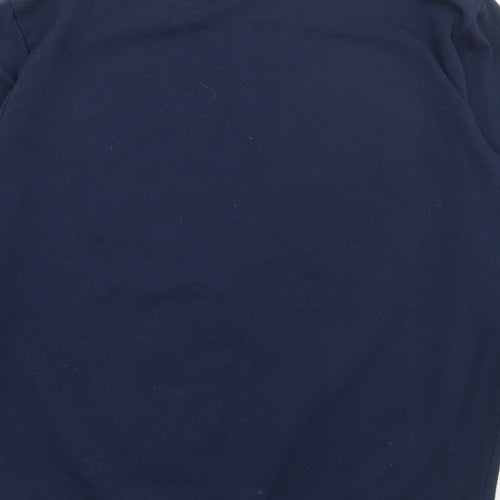 New Look Mens Blue Cotton Pullover Sweatshirt Size M - Los Angeles