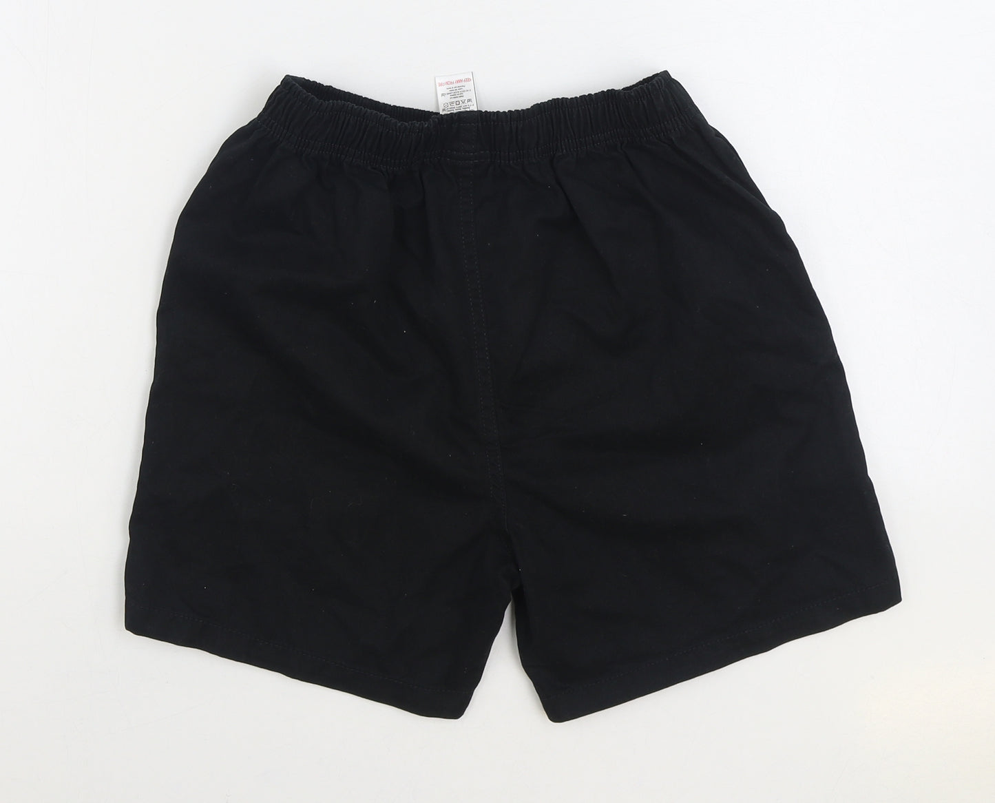NEXT Boys Black Cotton Bermuda Shorts Size 13 Years Regular