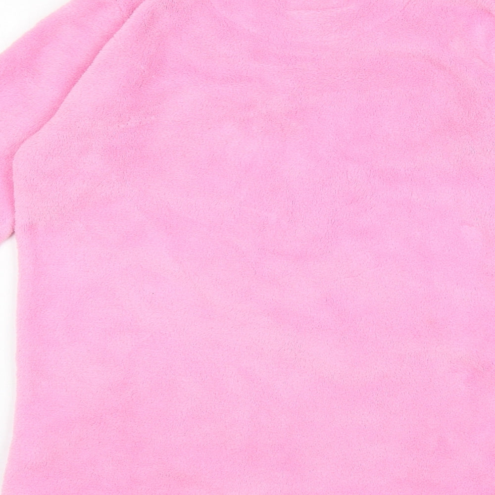 Primark Girls Pink Geometric Polyester Cami Pyjama Top Size 11-12 Years Pullover - Llama Party
