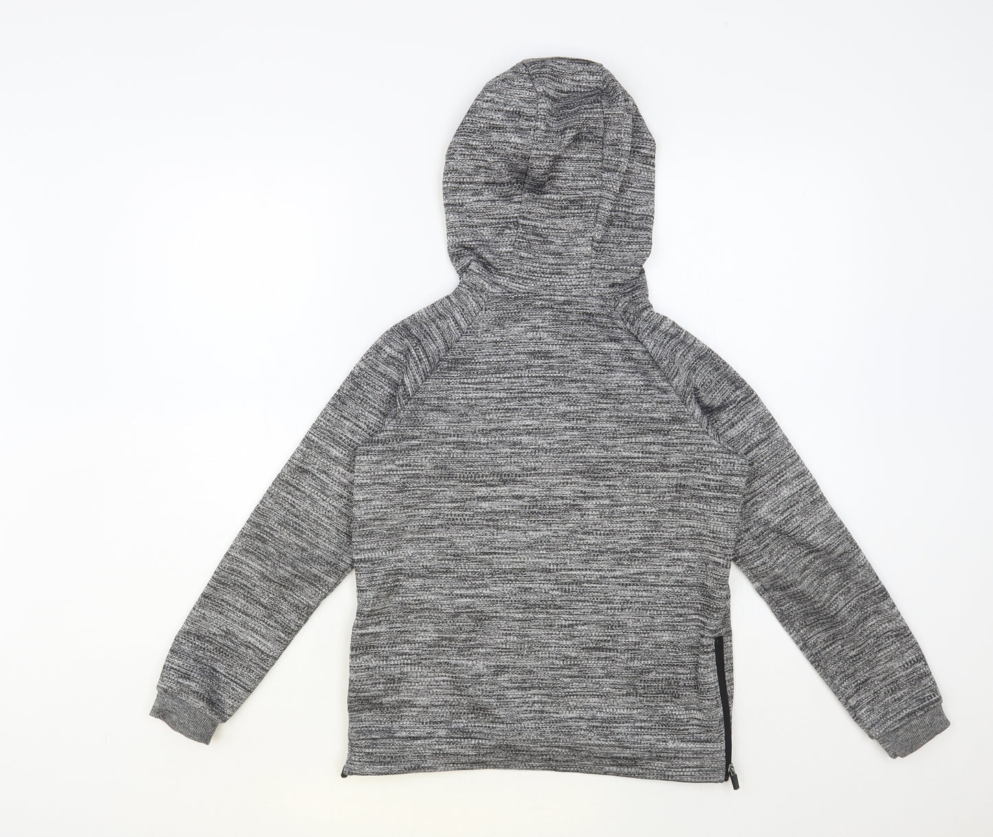 Primark Boys Grey Cotton Pullover Hoodie Size 11-12 Years Pullover
