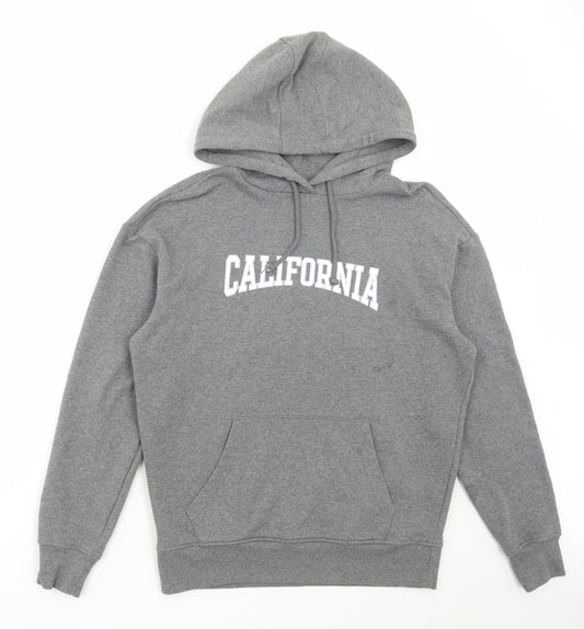 Primark Mens Grey Cotton Pullover Hoodie Size XS - California