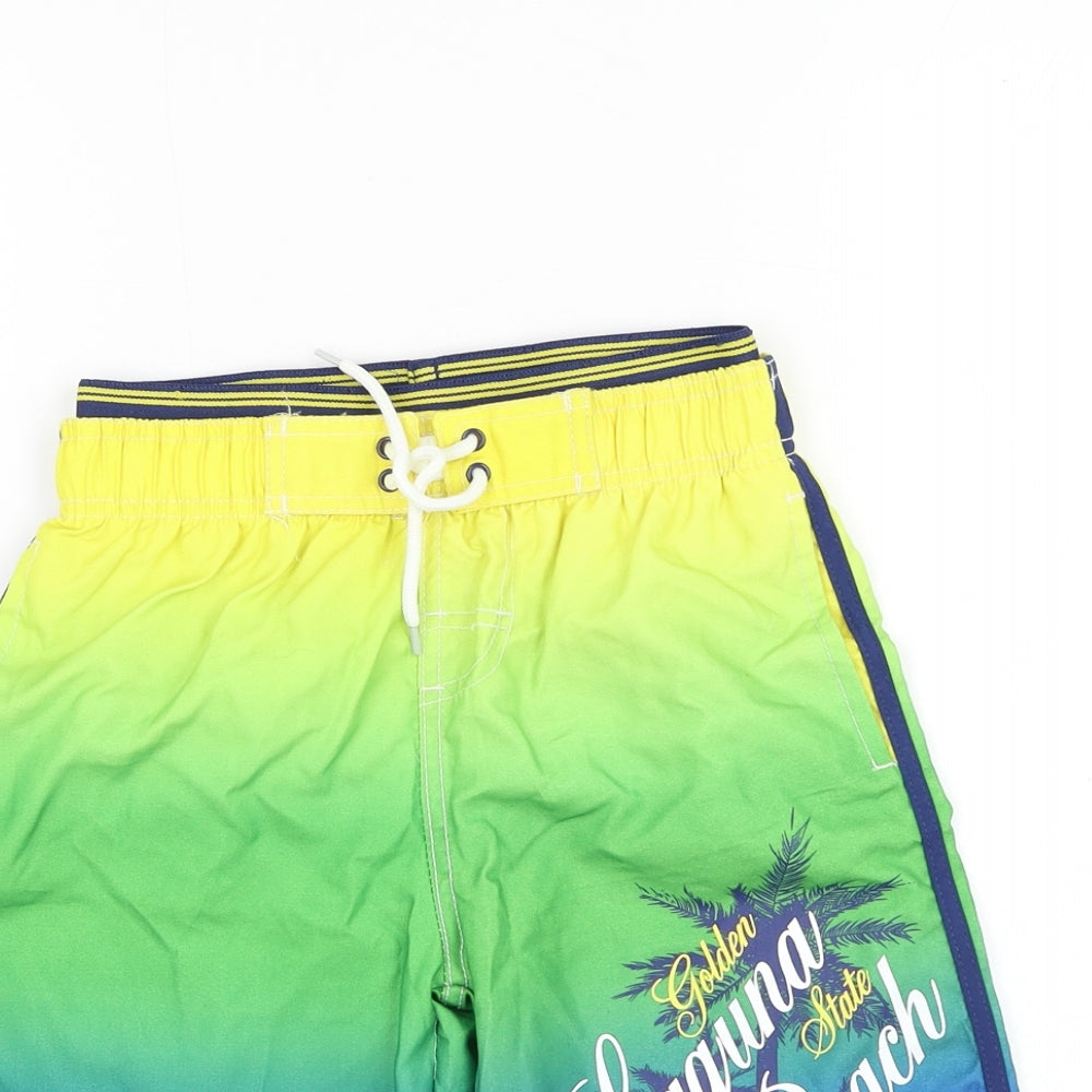 Primark Boys Multicoloured Polyester Sweat Shorts Size 8-9 Years Regular Drawstring - Swimwear Laguna Beach