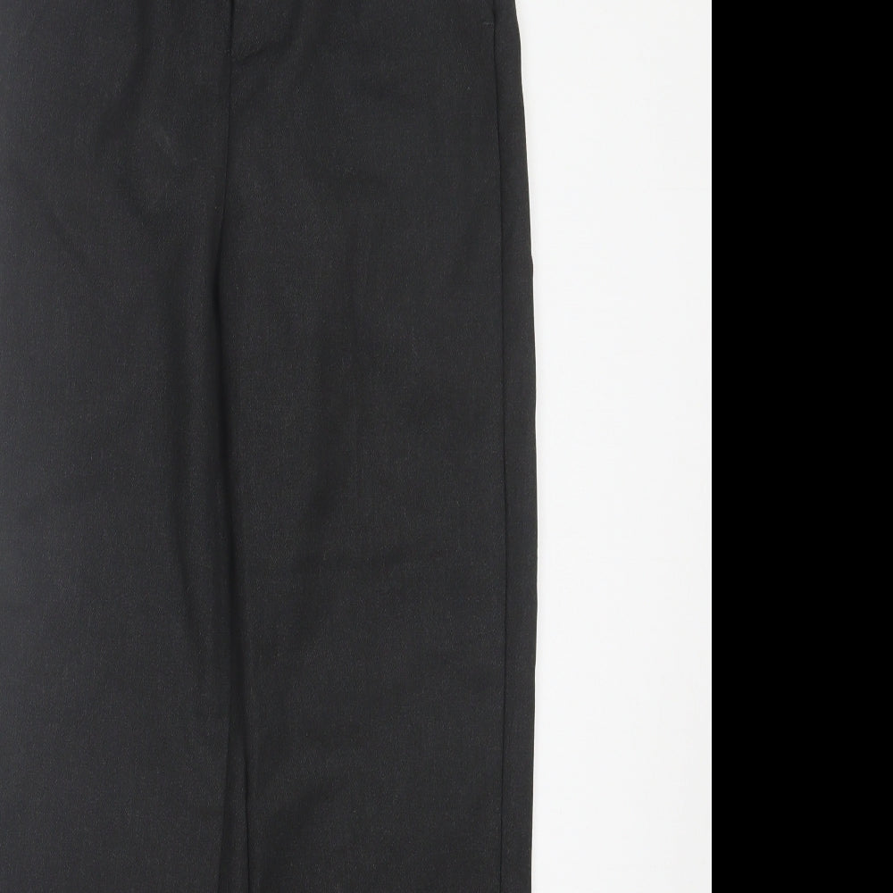 John Lewis Boys Grey Polyester Capri Trousers Size 12 Years Regular Hook & Eye - School Wear