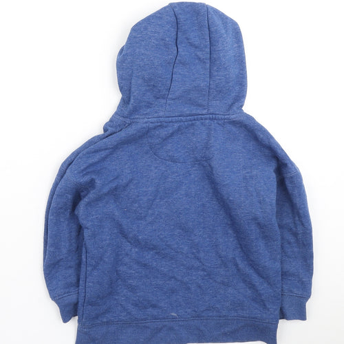 Primark Boys Blue Cotton Pullover Hoodie Size 2-3 Years - Legend