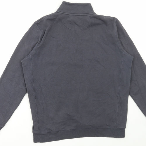 Matalan Mens Grey Cotton Pullover Sweatshirt Size L