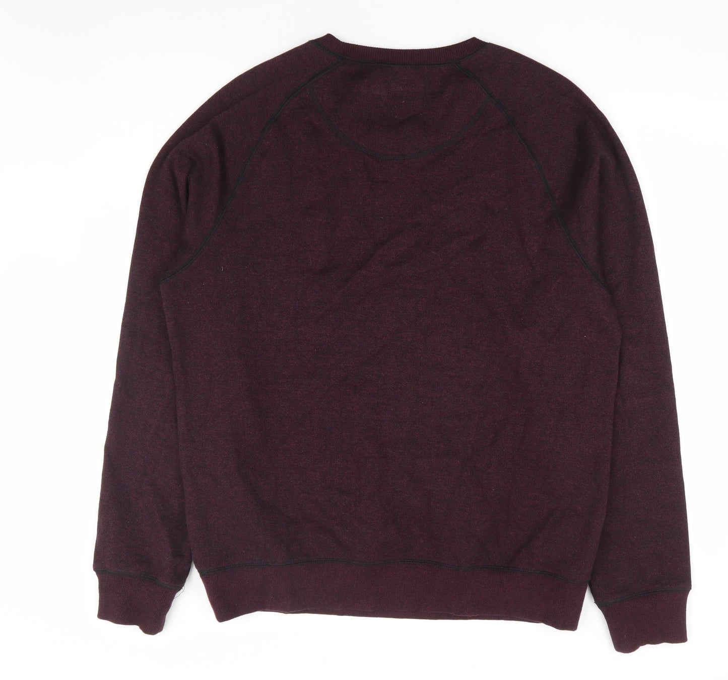 Matalan Mens Purple Cotton Pullover Sweatshirt Size L