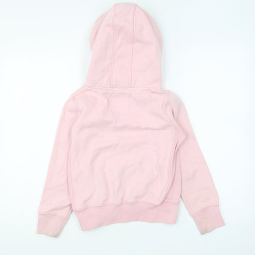 NEXT Girls Pink Polyester Pullover Hoodie Size 9 Years Pullover