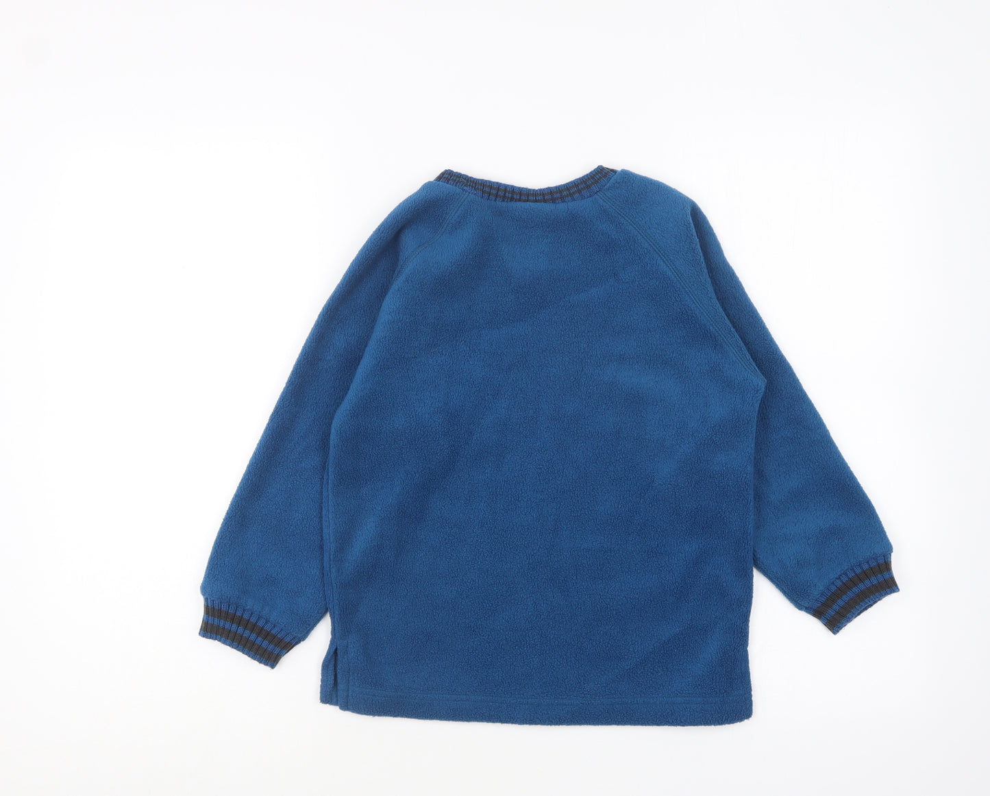 Rebel Active Boys Blue Polyester Pullover Sweatshirt Size 5-6 Years Pullover