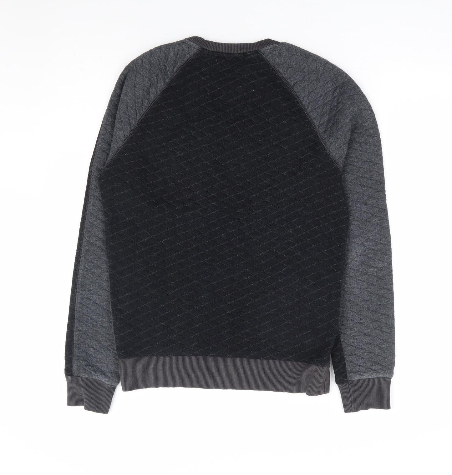 Topman Mens Grey Cotton Pullover Sweatshirt Size XS
