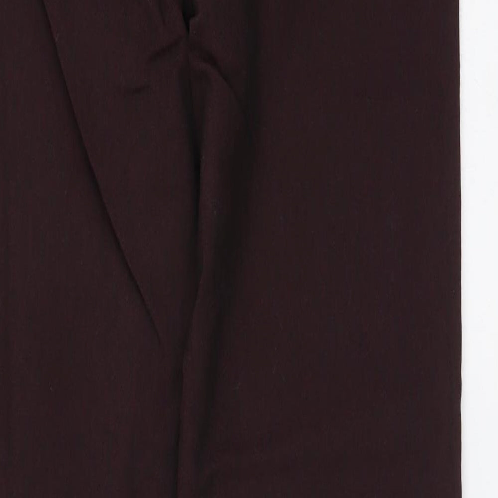 H&M Womens Purple Cotton Jegging Leggings Size 12 L28 in