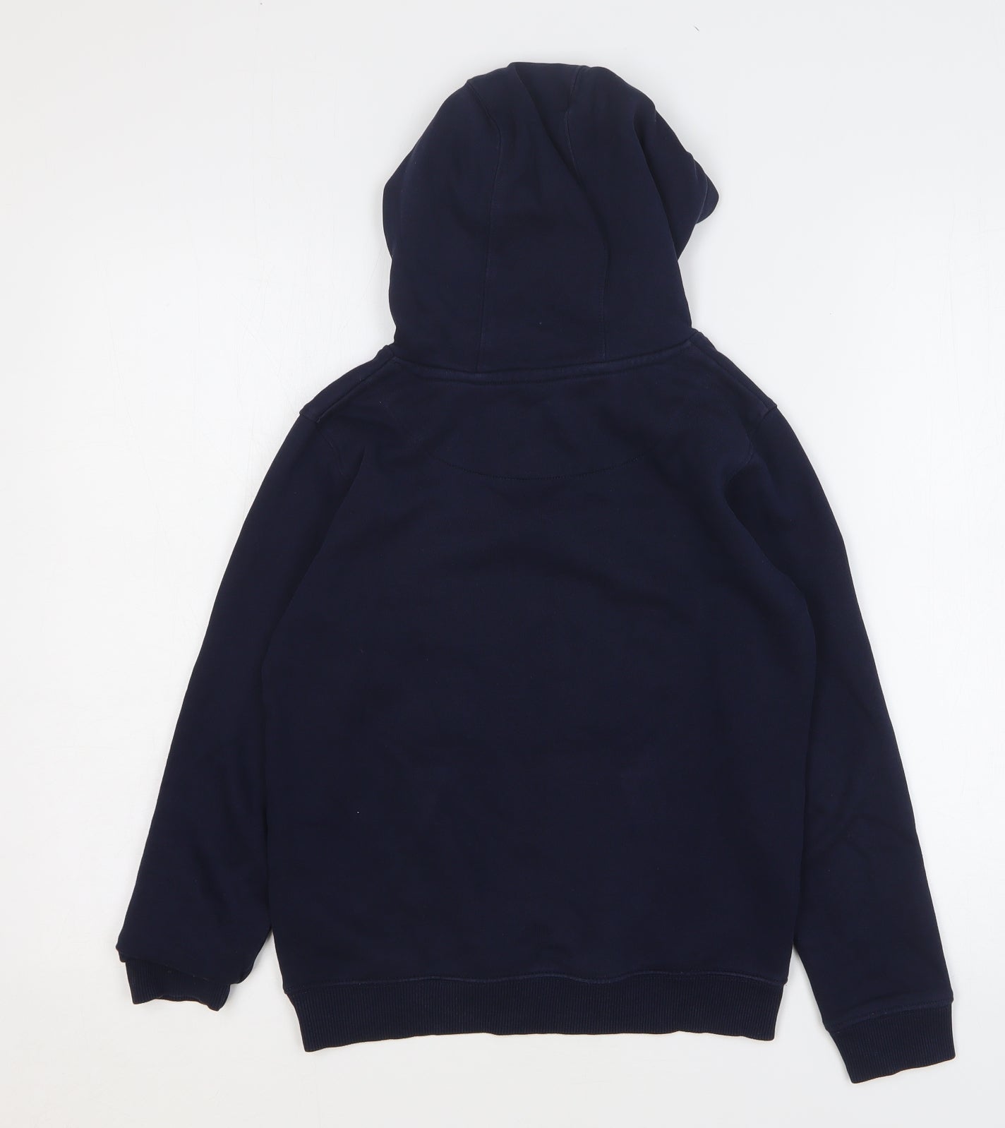 Russell Athletic Boys Blue Cotton Pullover Hoodie Size 9-10 Years Pullover