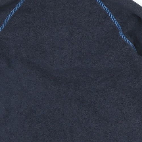 Crane Boys Blue Polyester Pullover Sweatshirt Size 5-6 Years Zip