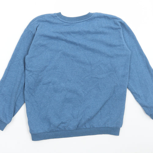 Nutmeg Boys Blue Cotton Pullover Sweatshirt Size 11-12 Years Pullover