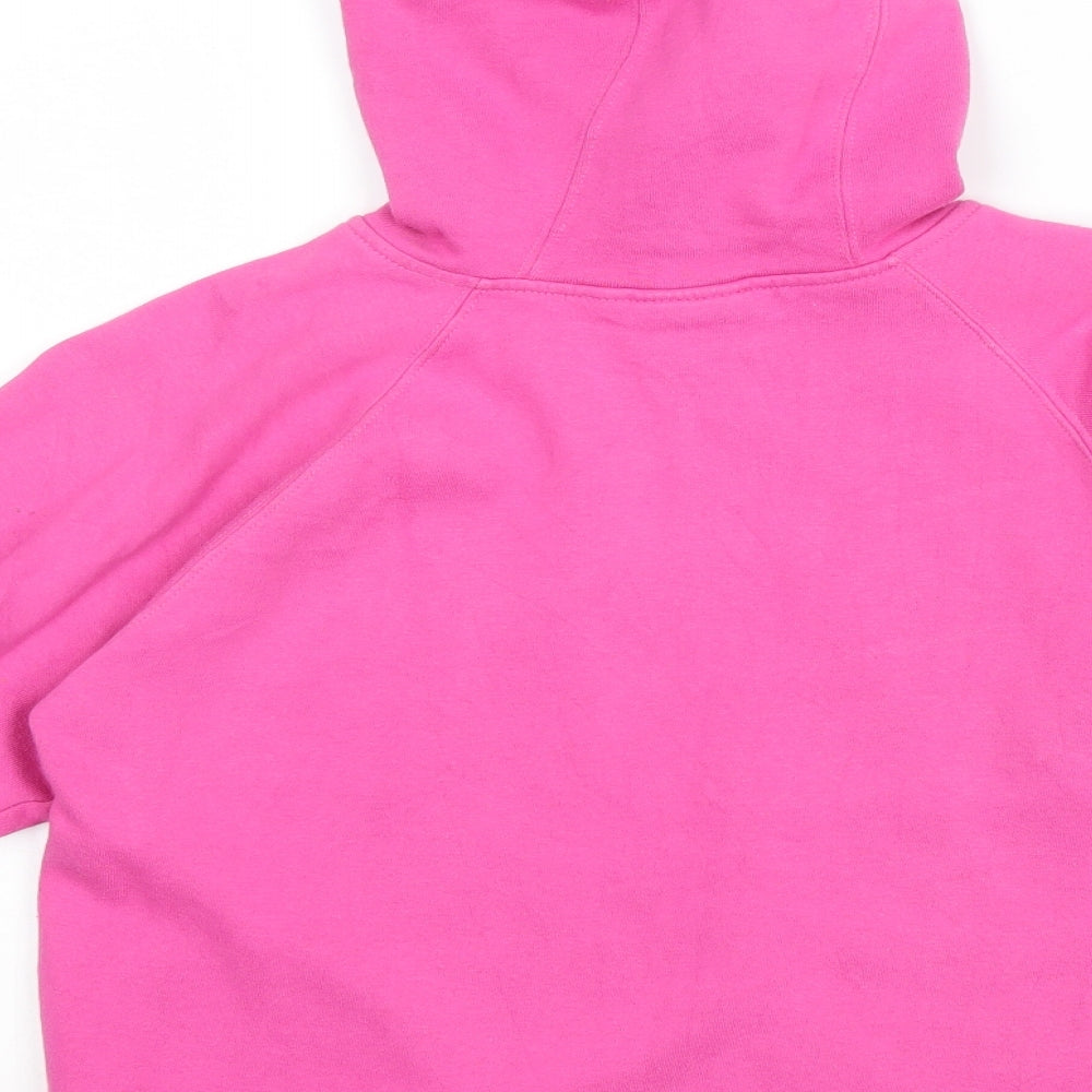 Smith & Brooks Girls Pink Polyester Pullover Hoodie Size 10 Years Pullover - Barbie