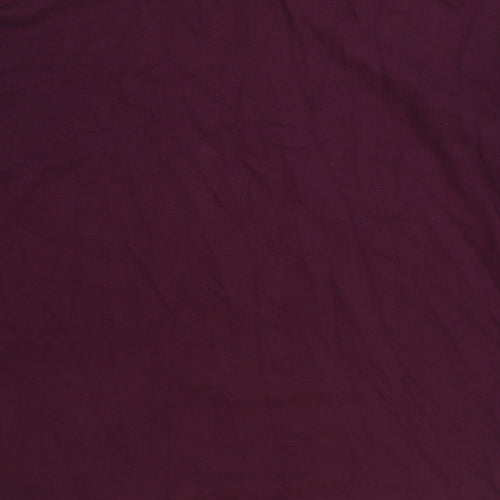 New Look Mens Purple Cotton Pullover Sweatshirt Size M - 86