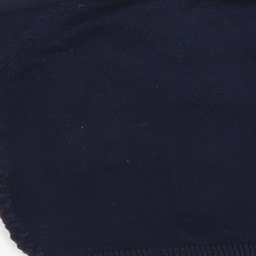Lupilu Baby Black Cotton Full Zip Jumper Size 3-6 Months Zip
